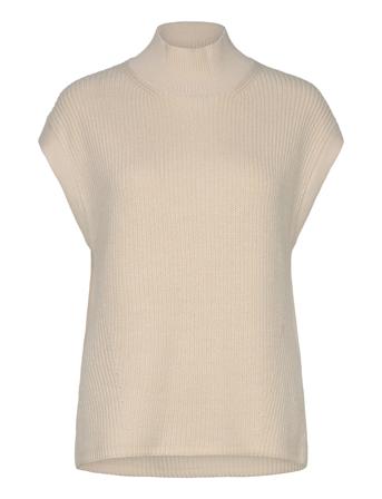 Eisleypw Wa Vests Knitted Vests Cream Part Two