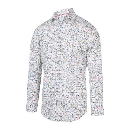 Blue Industry Shirt Hvid, Herre Skjorter
