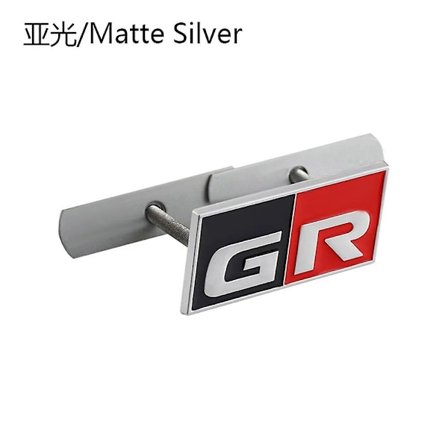 Bil Klistermærker Logo 3D Metal Badge Emblem Klistermærker til Toyota Sport GR Sport C-HR RAV4 Avensis Prado Prius Biltilbehør~2379-AD4-