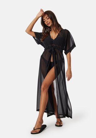 Bubbleroom - Maxi Slit Beach Dress - Kläder