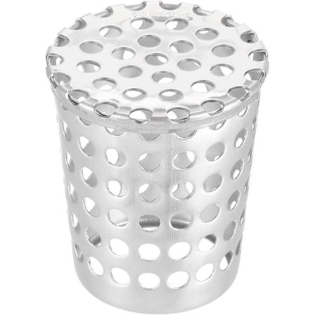 Takrennerister - 50(40)*60mm - Kjegle - Rustfritt stål - Avløpsristerfilter - Løvfilter - Avløpsrørsbeskyttelse - for takrenner og nedløpsrør - 