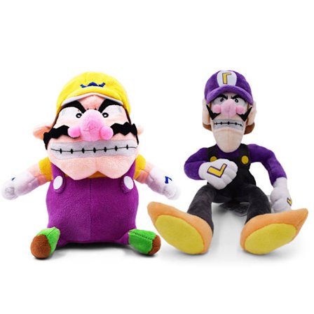 Sett med 2 Super Mario All-Stars 1422 Waluigi og 1421 Wa