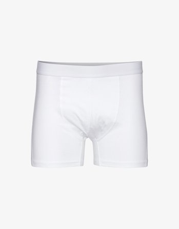 Classic Organic Boxer Briefs - Optical White - XS