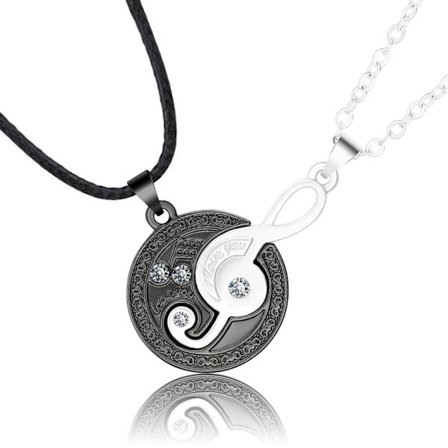 Vennskapskjede "Music Note" - Elegant og unikt design