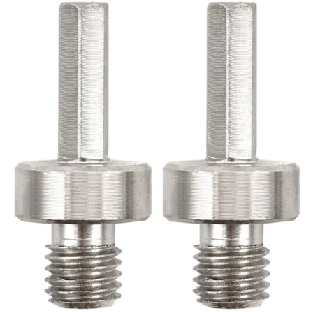 2 stk. diamantboreadapter - M14 10mm gevind sekskantet savtiger diamanttankadapter til elektrisk håndboremaskine