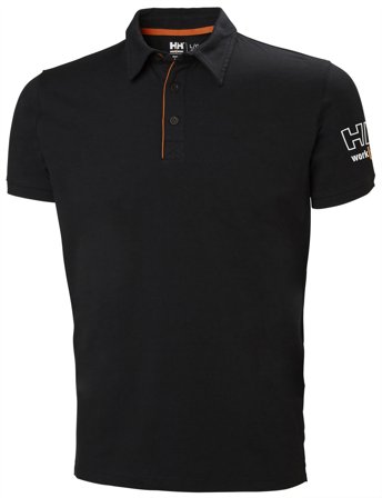 Helly Hansen Workwear Kensington 79241_990 Pikéskjorte svart Svart, Klær