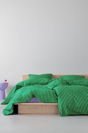 Jotex - Pussilakanasetti Orgaaninen Smaragdinvihreä/minttu Smaragdinvihreä/minttu - SIMA - Osta Kapeat sängyt Jotex