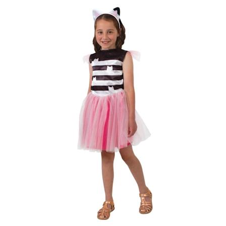 Gabby's Dollhouse Tyttöjen Tutushame Raytailtu Puku 2-3 Vuotta Pinkki/Valkoinen Pink/White 2-3 Years