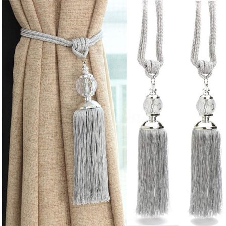 Gardinomtag gardinklämma rephållare gardin flätad fixeringsspänne