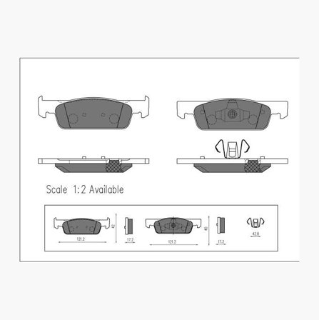 Bromsbelägg - Biltema