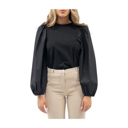 Silvian Heach, Blouse Kerine Zwart, Dames, Maat:M