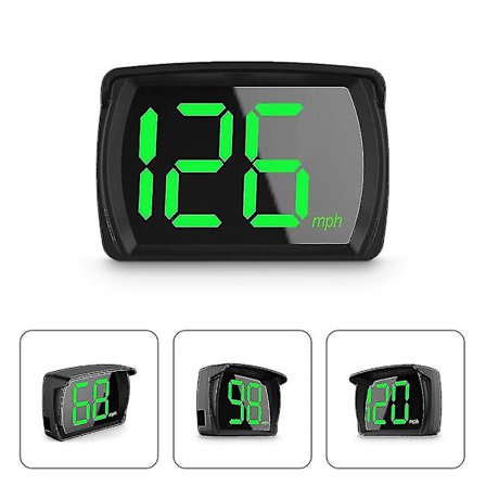 Digital GPS-hastighetssensor for bil, MPH HUD Head Up Display, universal