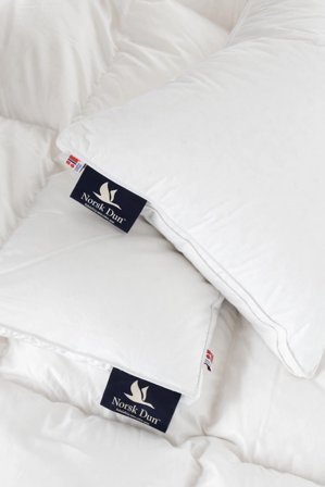 Norsk Dun Dunpute 3-kammer 90%-andedun høy_50x70