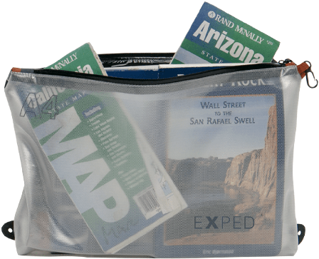 Exped Vista Organiser A4 Transparent