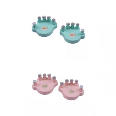 Klaver Finger Trænere Finger Korrekturer Værktøjer W / Runde Taster Finger Pads Blå+Klaver Finger Trænere Finger Korrekturer Værktøjer W / Runde 