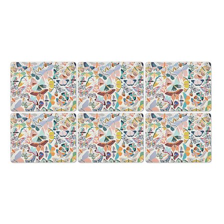 Pimpernel-alustat Papillon-perhosella, 6 kpl