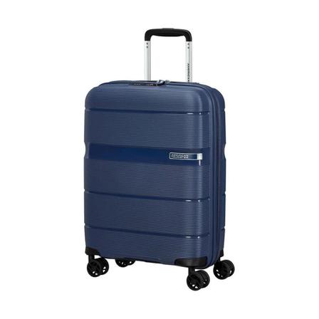 American Tourister, Line X Spinner 55 Blauw, Heren, Maat:ONE Size
