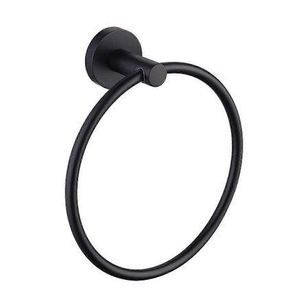 Handdukshängare för Badrum, Rund Handdukshållare Väggmonterad 304 Rostfritt Stål Borstad