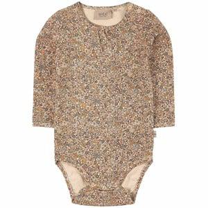 Wheat Clam Flower Vine Liv Baby Body 62 cm - All in ones - 62 cm - Beige