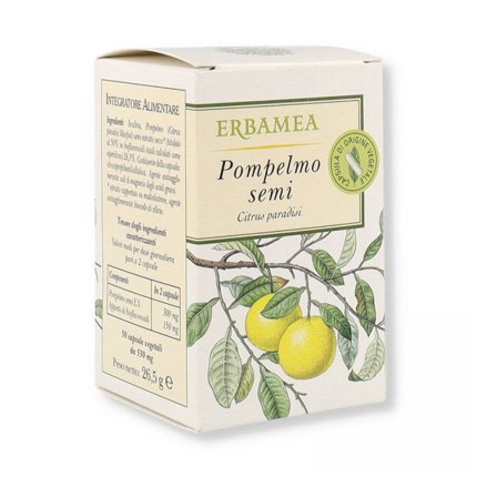 Erbamea Pomplemo Semi 50 Capsule Vegetali