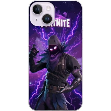 Kompatibel Mobilcover til Apple iPhone 14 Fortnite Raven