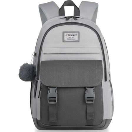 Skolesekk Ryggsekk for Tenåringer 15.6 Tommers Laptop Estetisk Stor Ryggsekk for Studenter_TF_TF