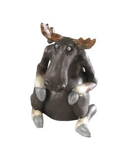 Elg siddende stor Brun