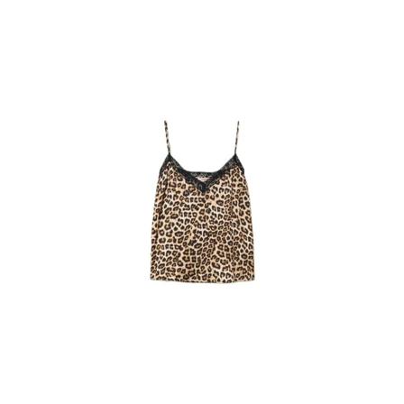 Twinset Sleeveless Tops Brun, Dame