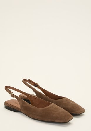 Vagabond Shoemakers - Delia Sandals Flats - Cocoa Brown - Skor - - Bubbleroom