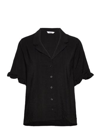 Enanastasia Ss Shirt 6891 Kortermet Skjorte Svart Envii