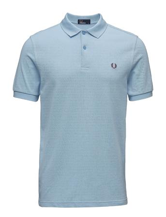 Plain Fred Perry Shirt Polos Short-sleeved Blå Fred Perry