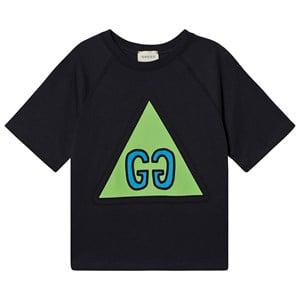 Kids - Gucci Navy GG ́Wits End ́ Graphic T-Shirt 5 years - Tops - 5 years - Navy