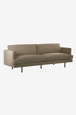 Jotex - Sofa 4-seter Gråbrun - ANTWERPEN - Kjøp 4-seters sofaer hos Jotex