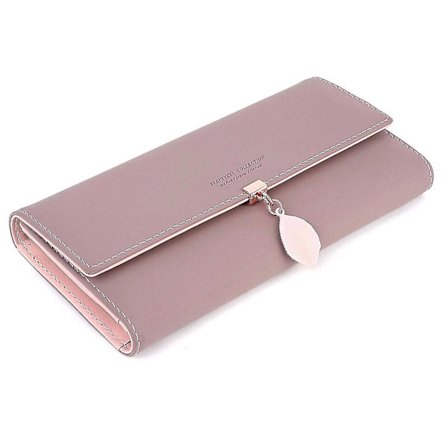 Stor Damplånbok i Läder, Stor Kapacitet Damplånbok, Elegant