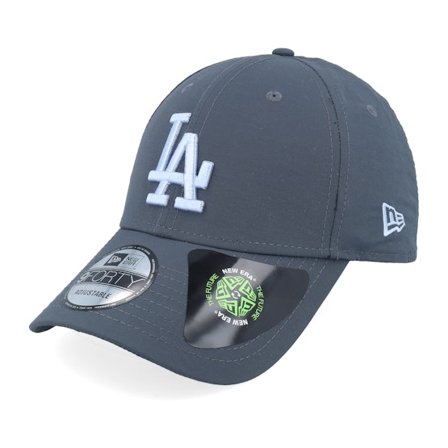 New Era - MLB Grijs adjustable Cap - Los Angeles Dodgers Recycled 9FORTY Gray/Pale Blue Adjustable @ Hatstore