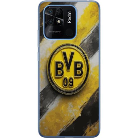 Kompatibelt Mobilskal till Xiaomi Xiaomi Redmi 10C Färgstarkt abstrakt pusselmönster som symboliserar gemenskap, mångfald och kreativitet i modern