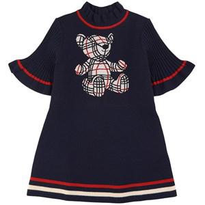 Kids - Burberry Navy Avrile Knitted Dress 2 Years - Dresses - 2 years - Navy - Mädchen