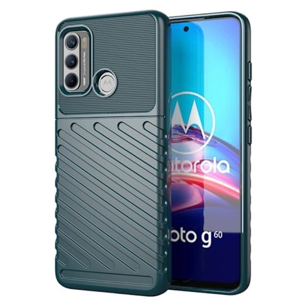 Thunder Motorola Moto G40 Fusion / Motorola Moto G60 skal - Grön