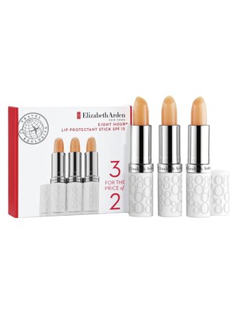 Elizabeth Arden 8-Hour Eight Hour Lip Protectant Stick SPF 15 Trio cont.: Eight Hour Lip Protectant Stick SPF 15 3 x 3,7g 1.0items