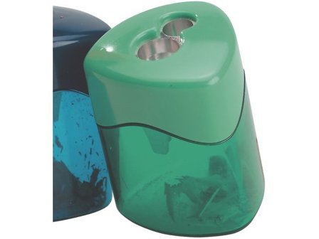 M+R Pennvässare 958 dubbel behållare - Lyreco - Skola och förskola - Pennor och tillbehör - Pennvässare