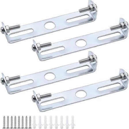 4 stk Taklampefeste 115mm Flat Holder Og Tilbehør