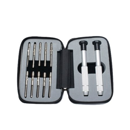 Værktøjssæt til reparation af brilleglas