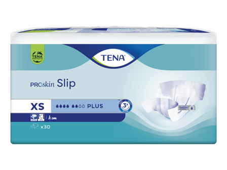 Tena Slip Plus, X-Small, 30 stk.