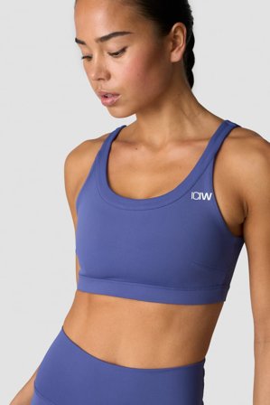 ICANIWILL - Nimble Sports Bra Dark Slate Blue - Dame - ICIW