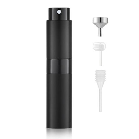 INF Genopfyldelig parfume sprayflaske glasflaske legeringsskal 8 ml