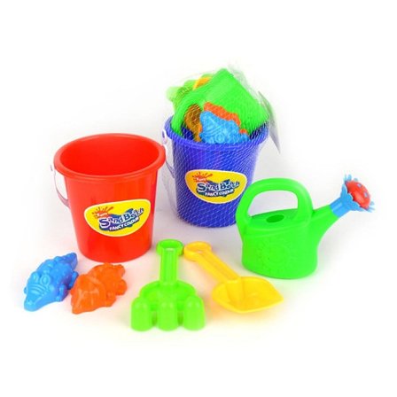 Strandsæt med Kande, 14 cm - Robetoy