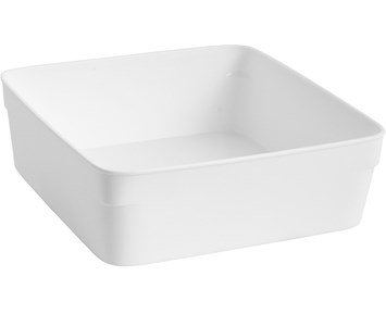 Nordiska Plast-Småförvaring 148x148mm Vit till Flexible Clear-Oppbevaringsboks i plast, 14,8 x 14,8 cm-Home & household accessories-Matoppbevaring