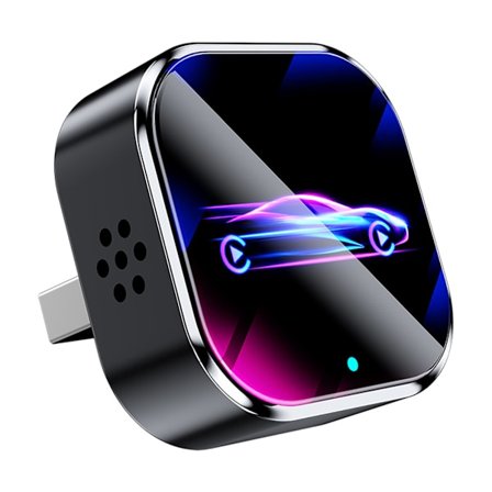 Trådløs CarPlay & Android Auto-adapter – 2-i-1 trådløs adapter for iPhone og Android – Rask og stabil tilkobling for sømløs bilintegrasjon