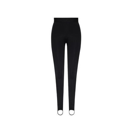 Dolce & Gabbana Leggings with logo Sort, Dame
