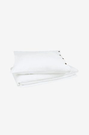 Kayori - Sengesæt - Nikko - 2 dele - Hvid - Sengesæt - 150X210 - Fra Homeroom